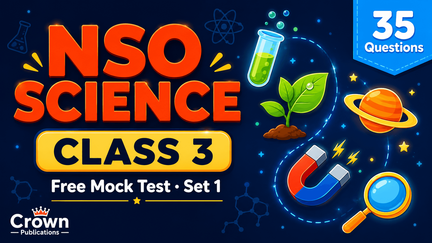 Class 3 Science Olympiad Mock Test – 10 Full Practice Sets