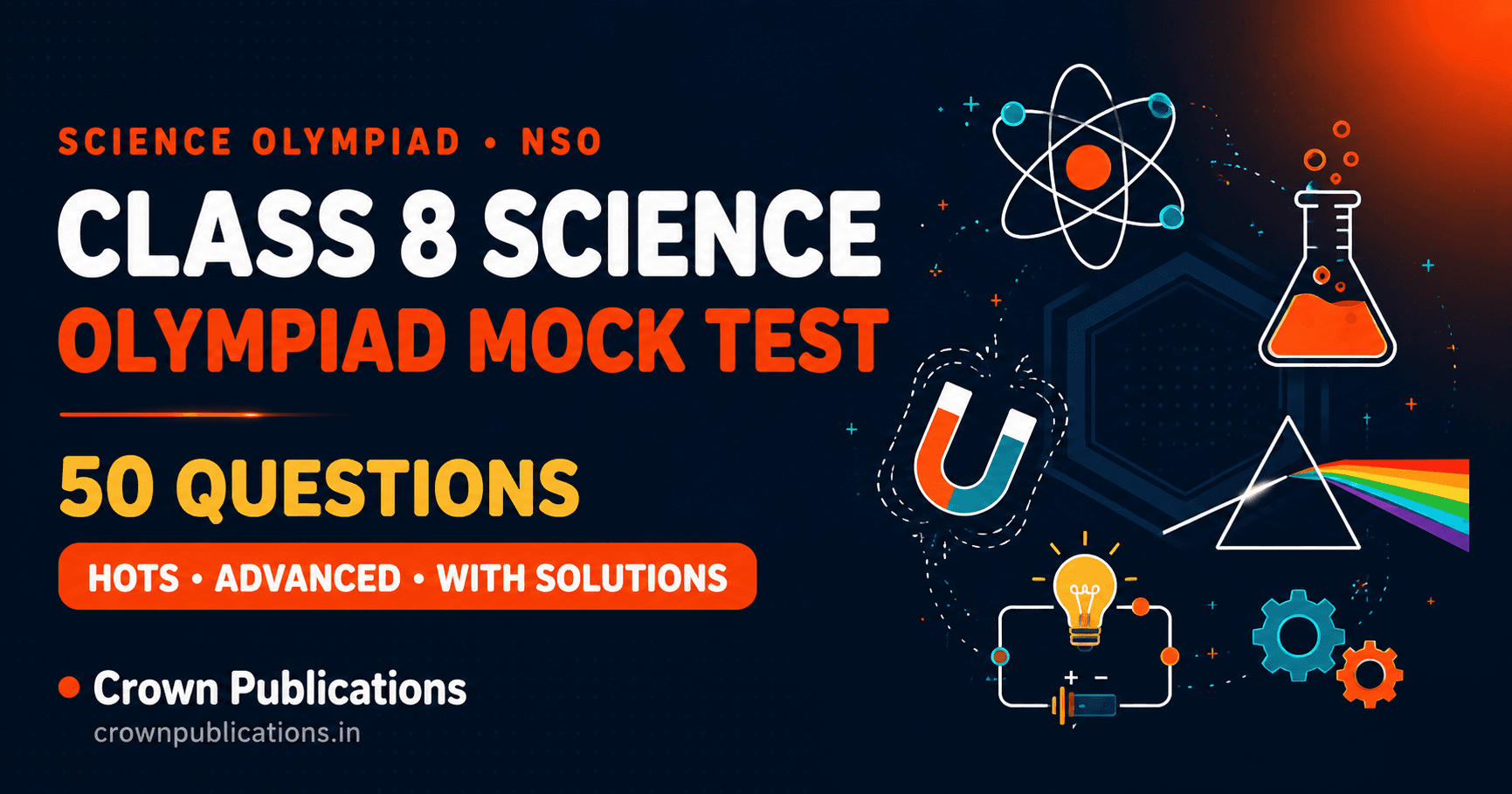 Class 8 Science Olympiad Mock Test – 10 Full Practice Sets